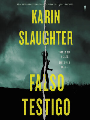 cover image of La falsa testigo